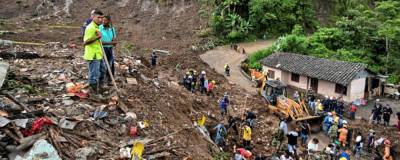 14 человек стали жертвами схода оползня на западе Колумбии