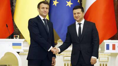Зеленский заявил об общем с Францией взгляде на угрозы безопасности в мире