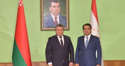 Рустами Эмомали принял посла Беларуси в Таджикистане