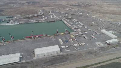 Транспортировка через нефтяной терминал Бакинского порта выросла за год