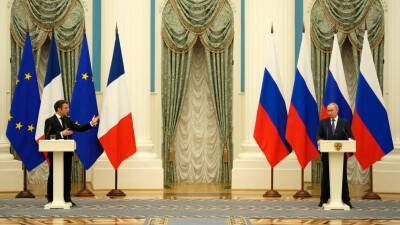 ABC News: По заявлениям Франции, Путин пообещал, что новых «военных инициатив» вблизи Украины не будет