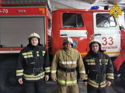 В Сенгилее огнеборцы спасли из пожара мужчину - ulpravda.ru - Ульяновская - район Сенгилеевский