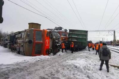 Костромские железнодорожники участвуют в ликвидации аварии в Вологодской области