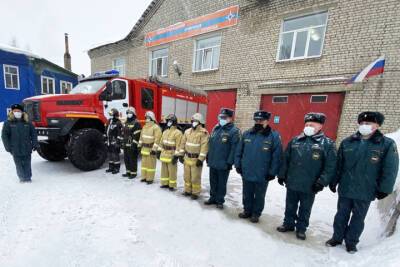 Костромские приобретения: пожарная часть в Мантурово получила новую машину