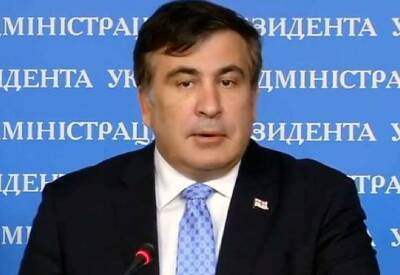 Экс-президент Грузии Саакашвили спел гимн Украины на суде в Тбилиси