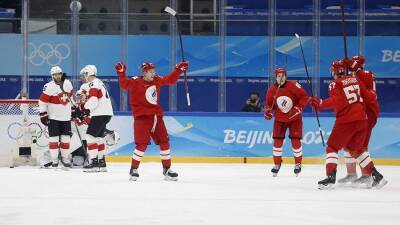Российские хоккеисты обыграли швейцарцев в стартовом матче на ОИ