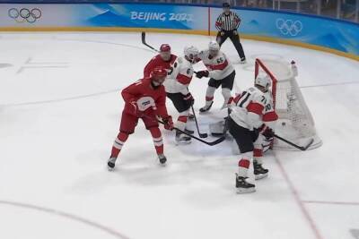 Сборная России по хоккею обыграла Швейцарию на ОИ-2022