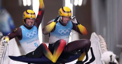 Пекин-2022 | Санный спорт. Тобиас Вендль и Тобиас Арльт из Германии завоевали свое третье олимпийское золото в двойках