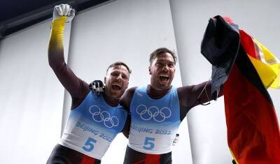 Немецкие саночники Вендль и Арльт стали пятикратными олимпийскими чемпионами