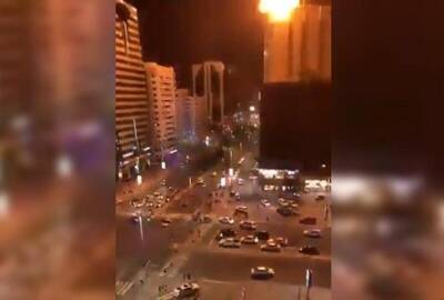 Мощные взрывы прогремели в высотке в столице ОАЭ