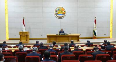 В Душанбе накануне состоялось заседание Правительства Республики Таджикистан