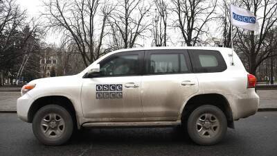 Украинские националисты захватили около 20 машин ОБСЕ под Донецком