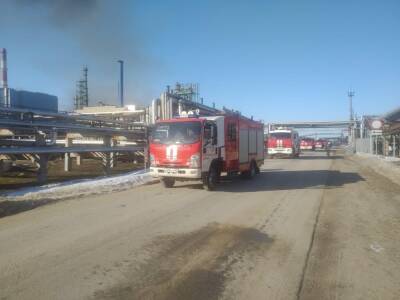 МЧС: пожар на нефтезаводе в Рязани ликвидирован, пострадали 2 человека