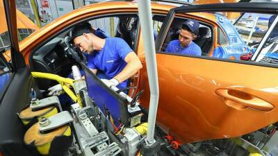 Российский завод Hyundai приостановил работу из-за перебоев в логистике