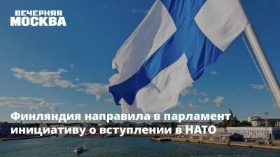 Финляндия направила в парламент инициативу о вступлении в НАТО