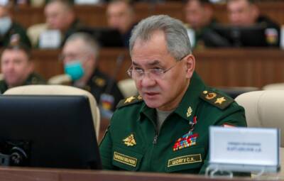 Шойгу назвал сроки продолжения операции на Украине