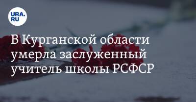 Владимир Ильич Ленин - В Курганской области умерла заслуженный учитель школы РСФСР - ura.news - Курганская обл. - РСФСР