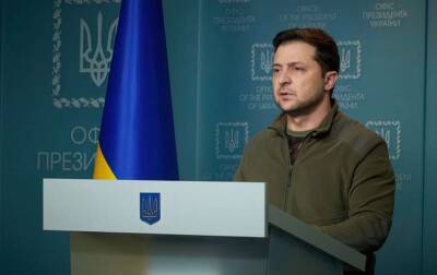 Президент Украины Зеленский выступил по видеосвязи в Европарламенте
