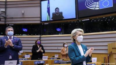 Президент України Володимир Зеленський виступив у Європарламенті
