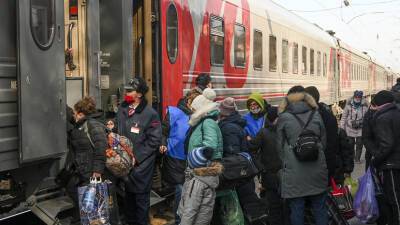 В Екатеринбург продолжают прибывать эвакуированные жители Донбасса