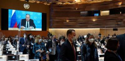Дипломати вийшли з залу під час відеовиступу Лаврова на сесії Ради ООН