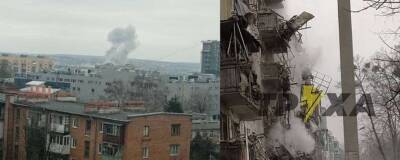 В Харькове сбили самолет российских оккупантов, бомбивший город