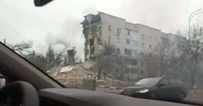 РФ разрушили ракетой два многоэтажных дома под Киевом (ВИДЕО)