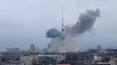 В результате ракетной атаки на телебашню в Киеве погибли пять человек – ГСЧС