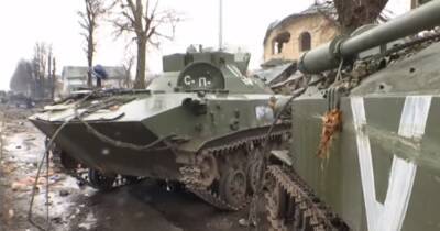Груды металла на Сумщине и под Киевом: ВСУ показали кадры уничтожения техники и самолета оккупантов