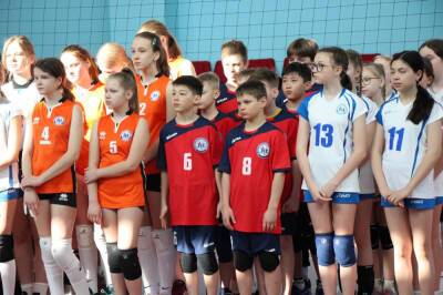 11 команд вступили в борьбу за медали областного первенства по волейболу