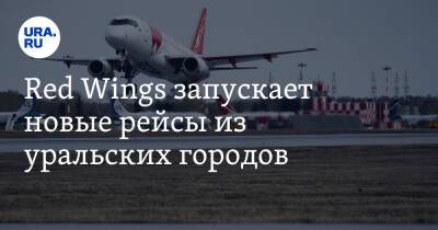 Red Wings запускает новые рейсы из уральских городов