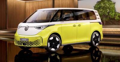 Volkswagen представил новый микроавтобус ID. Buzz в пассажирской и коммерческой версиях