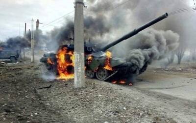 ВСУ показали уничтожение российских танков на Киевщине