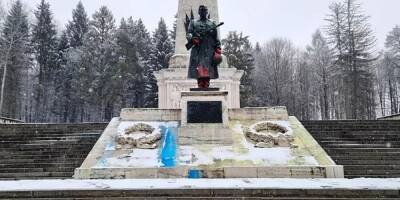 В Словакии осквернили монумент советским воинам