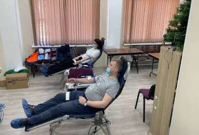 Добровольцы в Кудрово сдали почти 19 литров донорской крови