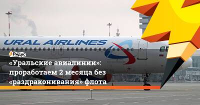 «Уральские авиалинии»: проработаем 2 месяца без «раздраконивания» флота