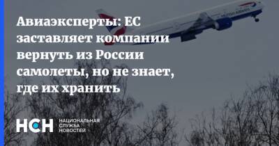 Авиаэксперты: ЕС заставляет компании вернуть из России самолеты, но не знает, где их хранить