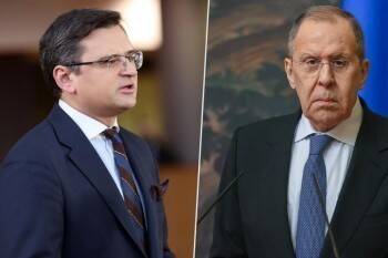 Переговоры глав МИД России и Украины Сергея Лаврова и Дмитрия Кулебы завершились