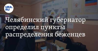 Алексей Текслер - Челябинский губернатор определил пункты распределения беженцев - ura.news - Россия - Челябинская обл. - ДНР - Челябинск - ЛНР - Магнитогорск - Красноармейск - Копейск