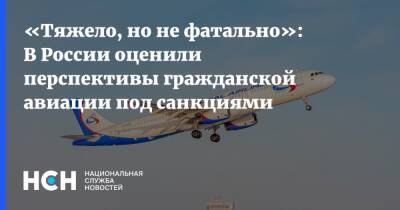 «Тяжело, но не фатально»: В России оценили перспективы гражданской авиации под санкциями