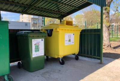 В Петербурге установили 400 контейнеров для раздельного сбора мусора