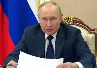 Путин прокомментировал введение санкций против России