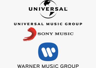Крупнейшие лейблы звукозаписи (Universal Music, Warner Music и Sony Music) приостановили работу в России
