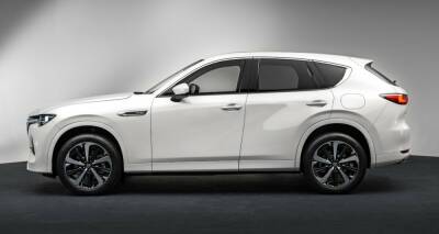 Mazda представила новый гибридный кроссовер CX-60 2022 года