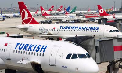 Авиакомпания Turkish Airlines усложнила для россиян покупку билетов в третьи страны