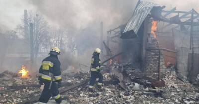 Россия нанесла первый авиаудар по Днепру, горела обувная фабрика (фото, видео)