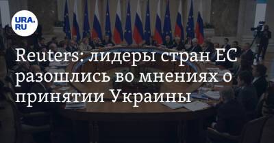 Reuters: лидеры стран ЕС разошлись во мнениях о принятии Украины