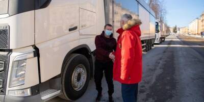 Жители Карелии собрали около 40 тонн гуманитарного груза для Донбасса