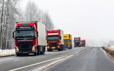 В Кувшиновском районе Тверской области введено ограничение для грузовиков