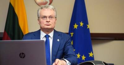 "Украинская нация заслуживает знать, что ей рады в ЕС": Науседа об итогах саммита в Версале